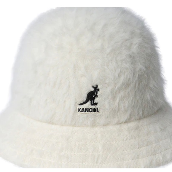 NEW Furgora Bucket Hat by Kangol Ivory Angora Medium - Picture 3 of 7